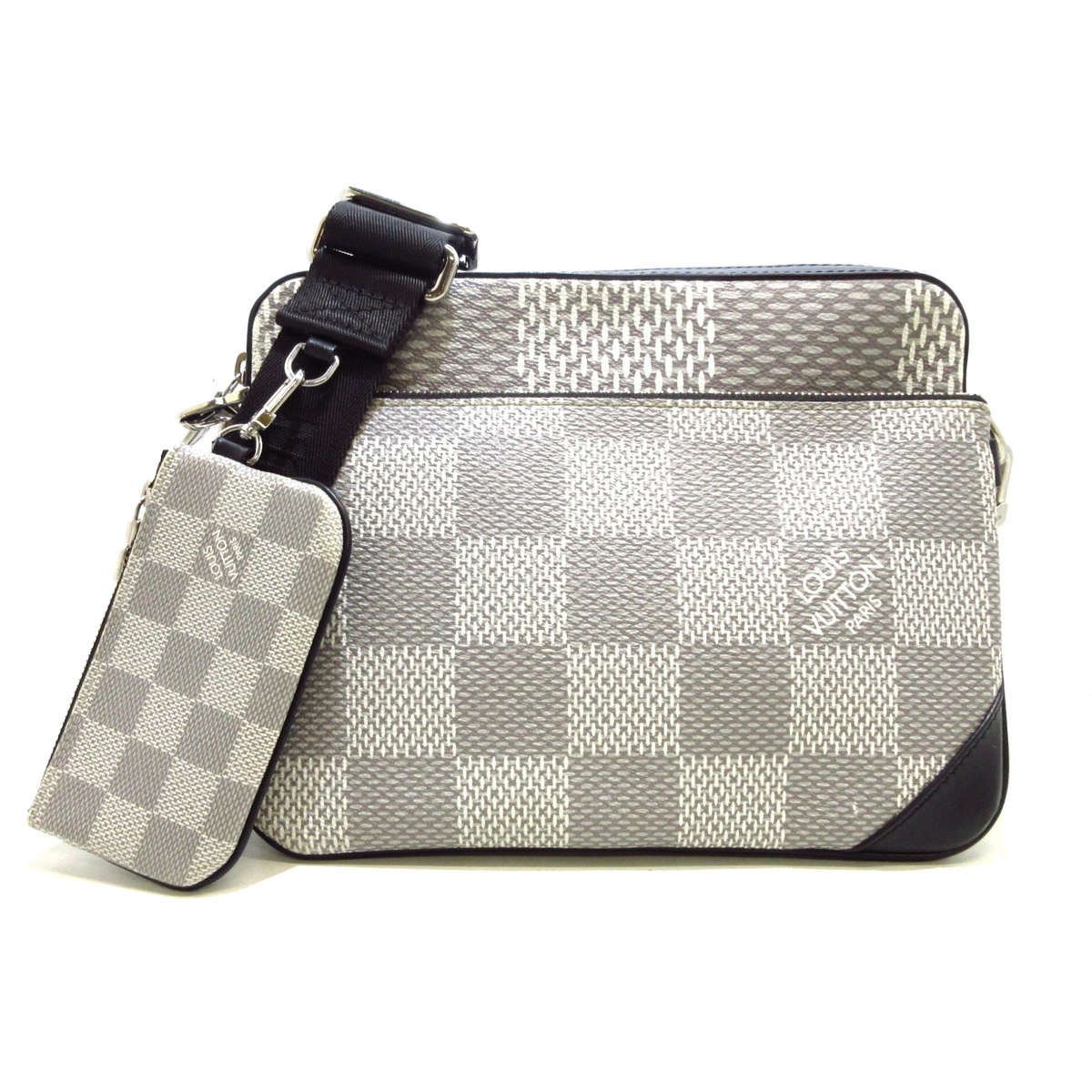 ルイヴィトン/ショルダーバッグ/トリオメッセンジャー/アンターク