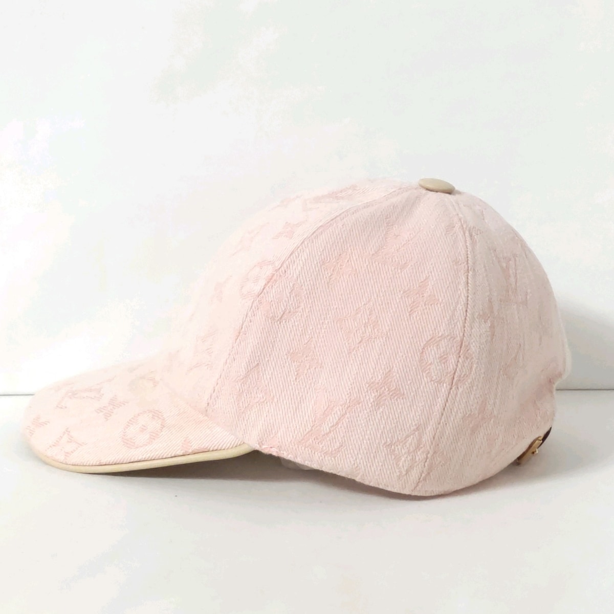 ルイヴィトン/帽子/ピンク/サイズ：□ M(56/57/58) □縦 ⇒ 11.0 cm