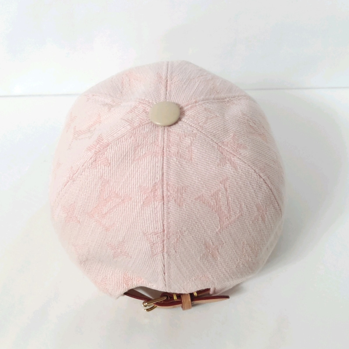 ルイヴィトン/帽子/ピンク/サイズ：□ M(56/57/58) □縦 ⇒ 11.0 cm