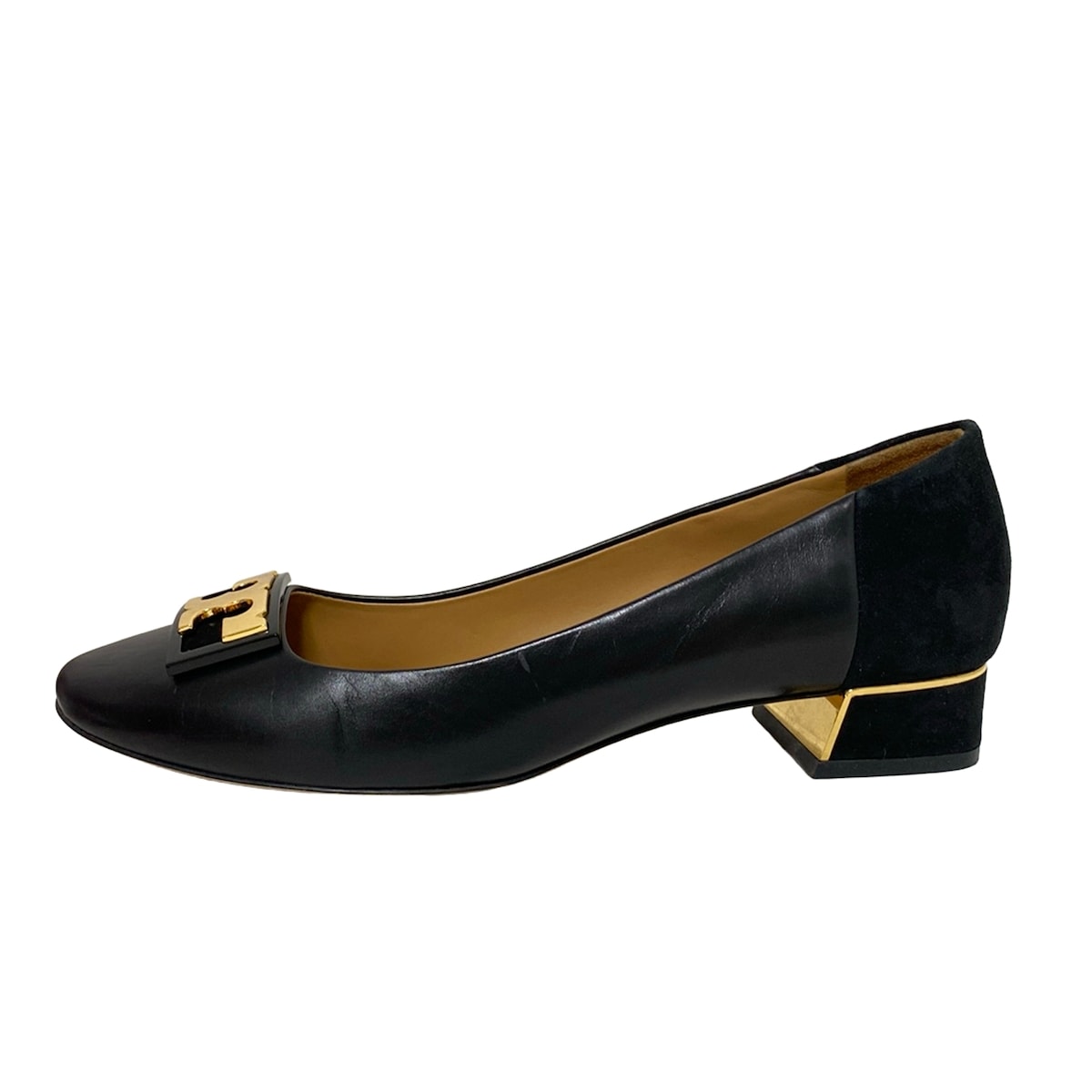 TORY BURCH(トリーバーチ) パンプス 8 M レディース - 黒 レザー