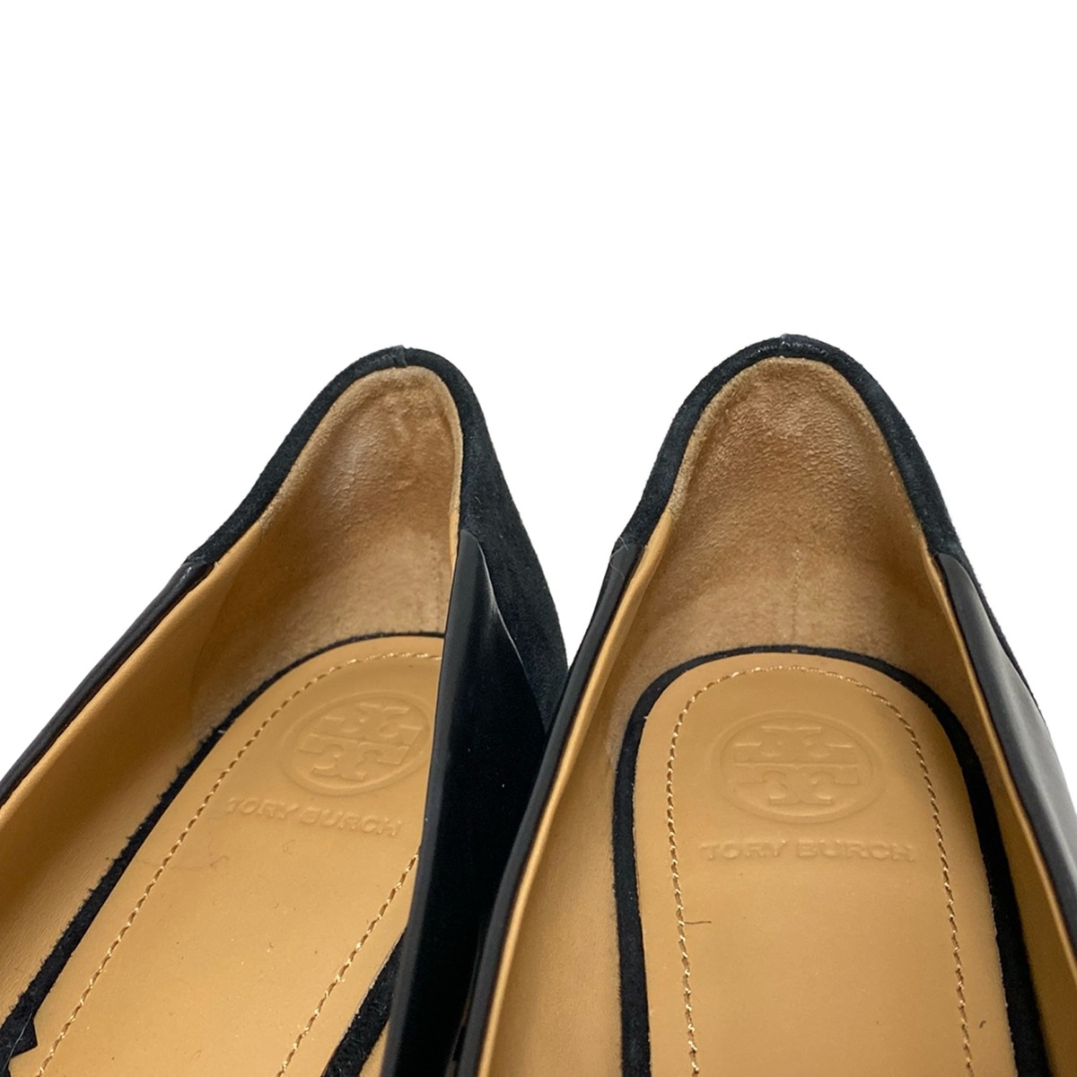 TORY BURCH(トリーバーチ) パンプス 8 M レディース - 黒 レザー