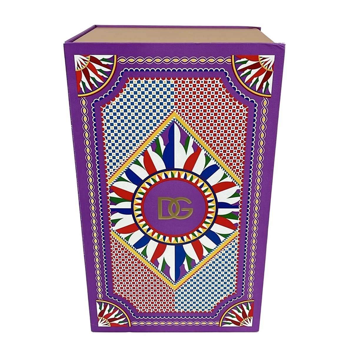 ドルチェアンドガッバーナ 小物美品 - パープル×ピンク×マルチ