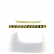 ヒロタカ/リング/ロングダイヤモンドバーリング/K10YG×ダイヤモンド