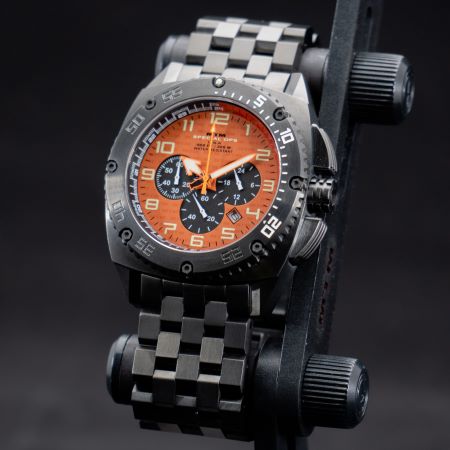 Patriot Black Tit Orange Dial - Tit Band - MTM WATCH JAPAN 公式