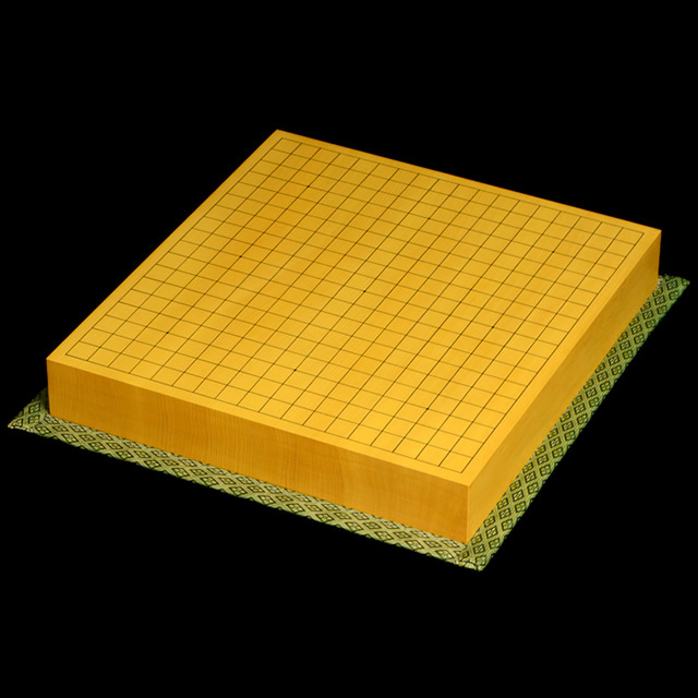 本榧1寸卓上碁盤セット（ハギ盤・特上） | 前川榧碁盤店