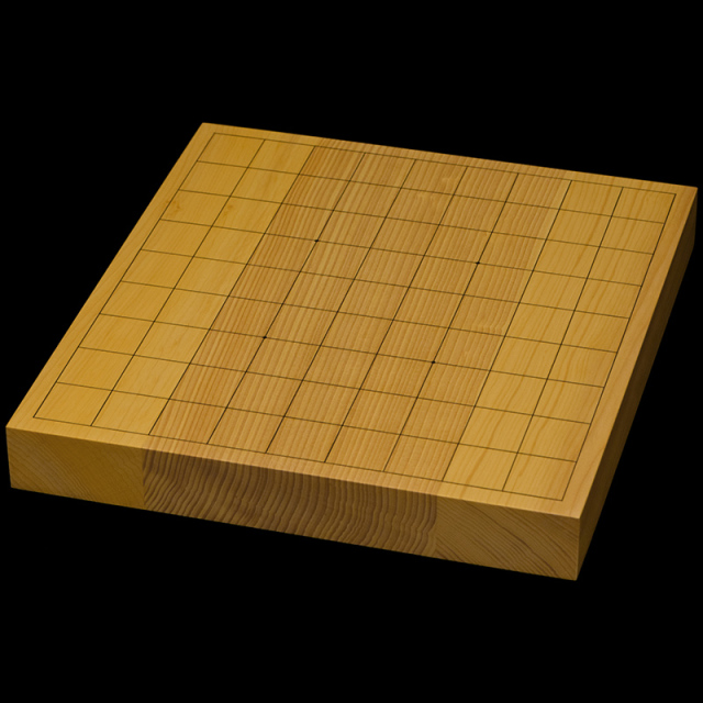 国産本榧卓上将棋盤 1寸5分（ハギ盤） st10112 | 前川榧碁盤店