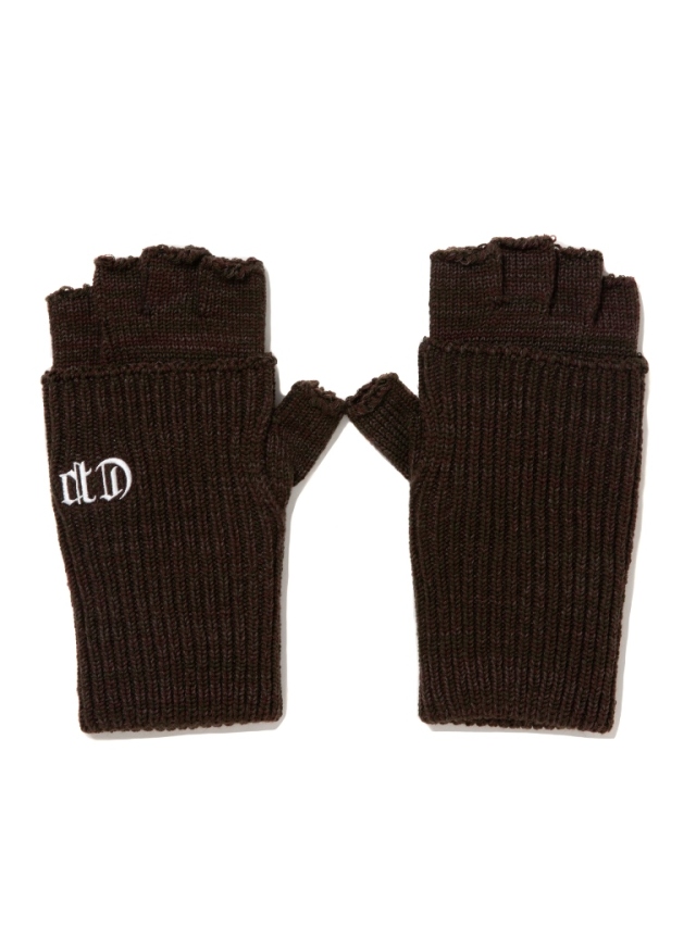 COOTIE 「Knit Cuffed Fingerless Glove」 フィンガーレス ニットグローブ