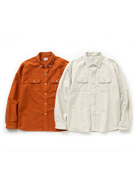 RATS 「MOLESKIN B.D SHIRT」 モールスキン ボタンダウンシャツ