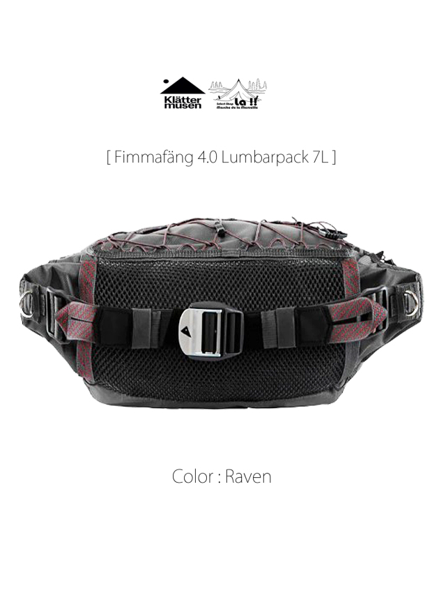 KLATTERMUSEN / クレッタルムーセン 】Fimmafang 4.0 Lumbarpack 7L