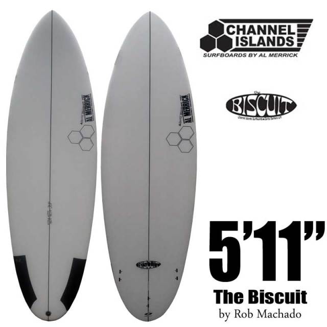 チャネルアイランドサーフボード ビスケット 5'11” サーフテック