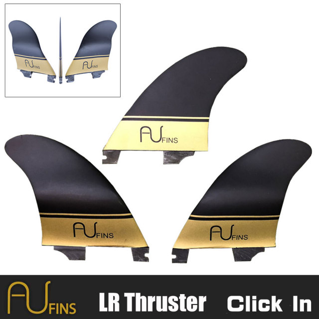 AU FIN エーユーフィン AU LR Thruster グラスフィン ブラック