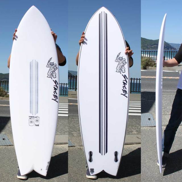 ショートボード STACEY SURFBOARDS MODERN VINTAGE TIMES TWO5'6