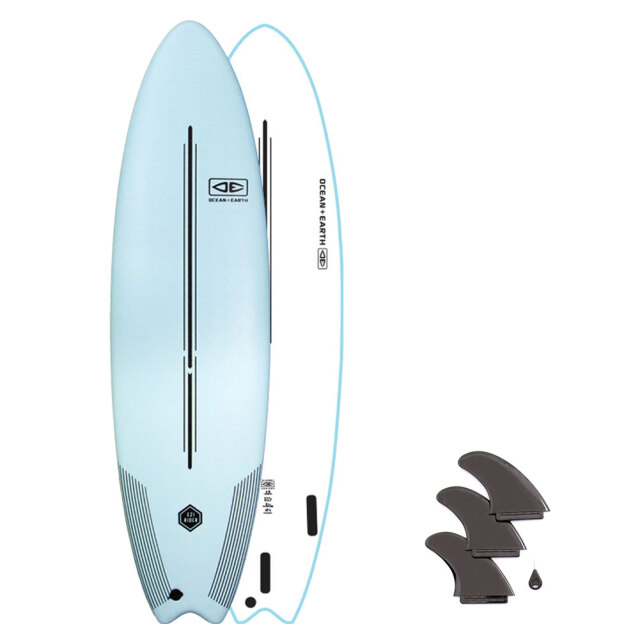 OCEAN&EARTHEZIRIDERSOFTBOARD7'0サーフボードソフトボード/初心者用
