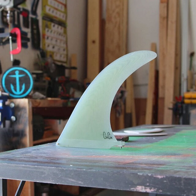 ロングボードフィン センターフィン シングルフィン キャプテンフィン