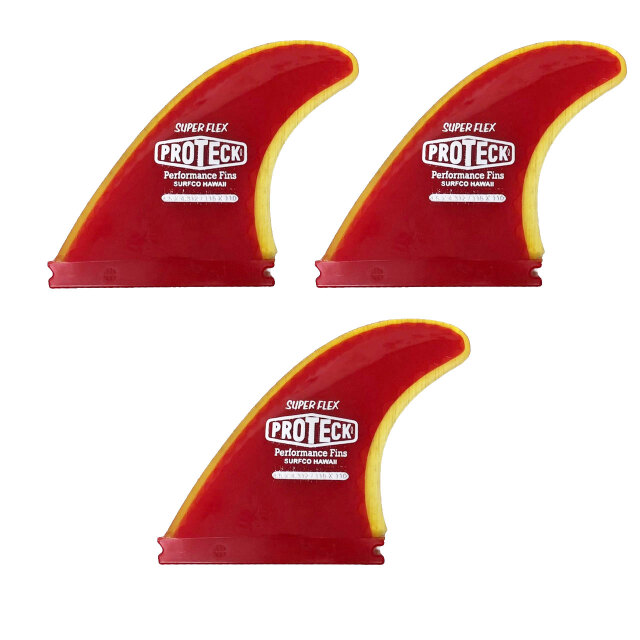 プロテックソフトフィン SUPER FLEX 4.5 PROTECK FIN サーフボードフィン