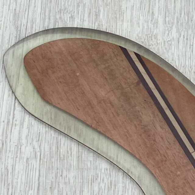 ロングボードフィン Rainbow fin El Gato 9.5 Wood レインボーフィン