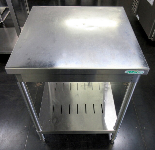 タニコー 作業台 W600×D600×H800mm 業務用 ステンレス キッチン