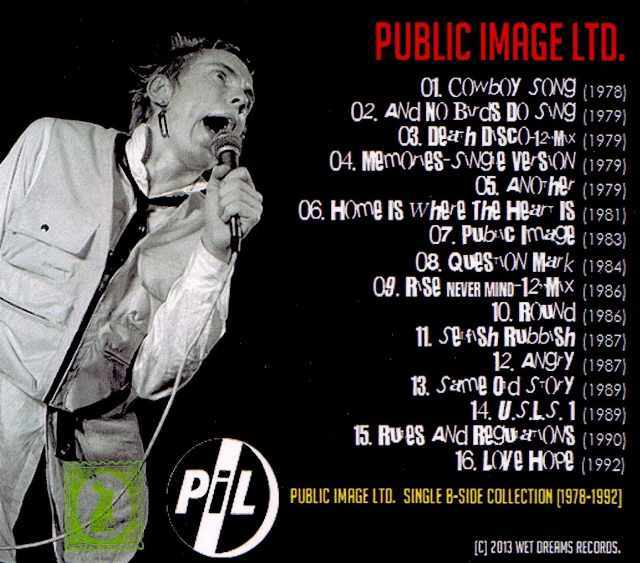 PIL Public Image Limited パブリック・イメージ・リミテッド/Single B