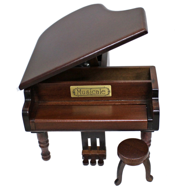 木製アンティーク【グランドピアノ】B526