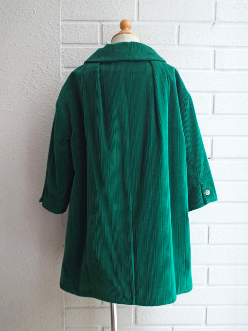 CARAMEL ベルベットコーデュロイコート OTTI オッティ パリやイタリア