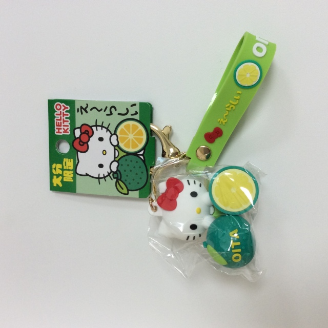 レア】ハローキティ ご当地キティ 根付け ストラップ タイ 水上