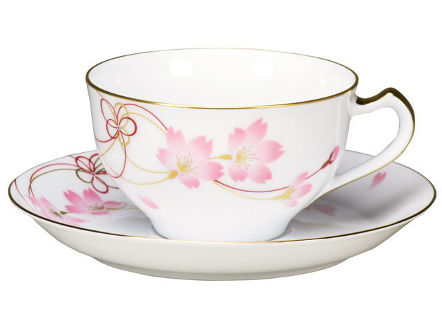 桜シリーズ第6回「結桜」 カップ＆ソーサー