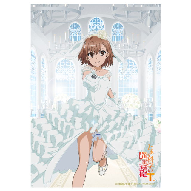 とある科学の超電磁砲T 静電ピタッとポスター 2種セット