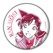 名探偵コナン スクエア型缶バッジVol.4 工藤新一＆毛利蘭