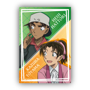 名探偵コナン ペンシルアート缶バッジコレクションVol.2 服部平次