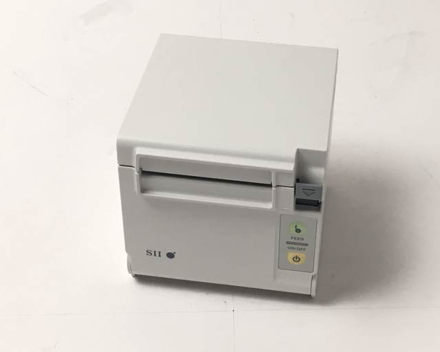 優良中古】SII レシートプリンタ RP-D10(USB/80mm)ホワイト