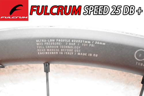 FULCRUM 2025 SPEED25+ PLUS DB 2WAY-FIT WHEEL フルクラム スピード