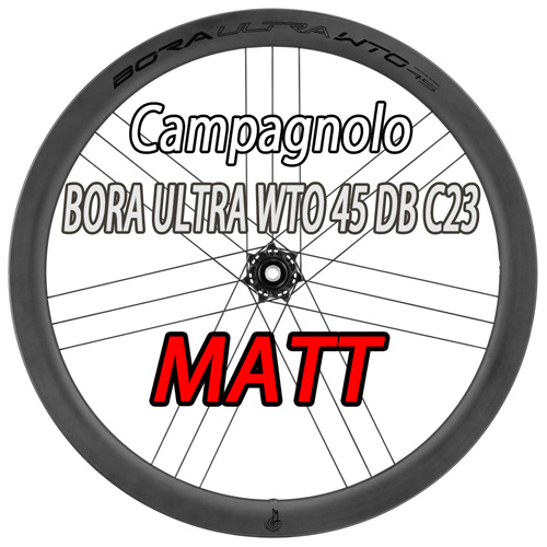 CAMPAGNOLO 2025 BORA ULTRA WTO 45 C23 DB BLACK MATT WHEEL