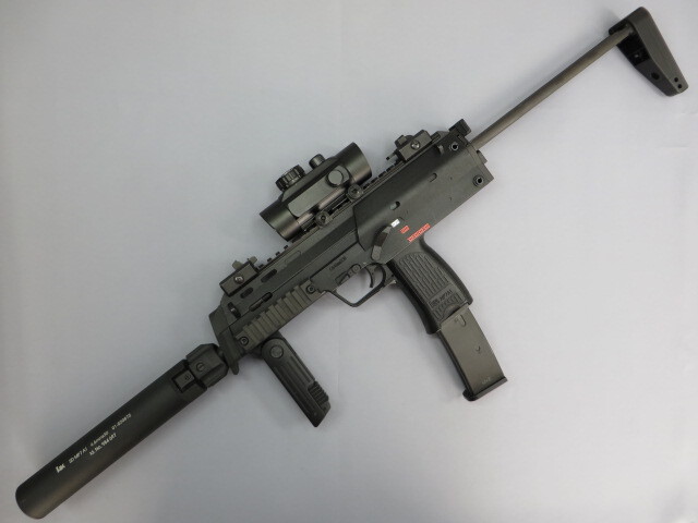 KSC】 MP7A1 GBB・ダットサイト・QDサイレンサー