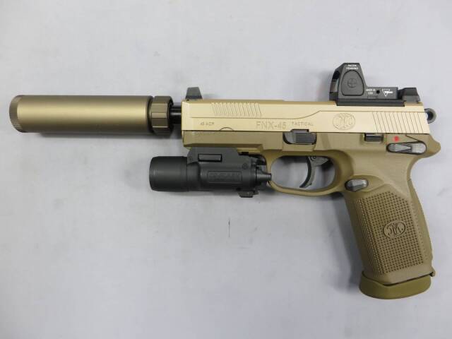 東京マルイ】FNX-45 タクティカル / ダットサイト・タクティカル