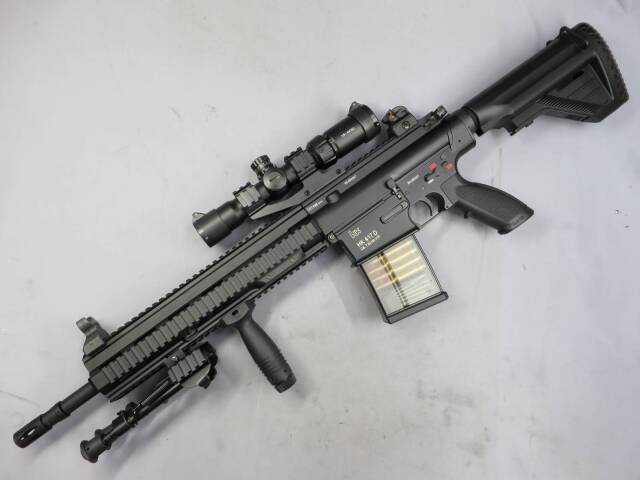 東京マルイ】HK417 アーリーバリアント・スコープ・バイポッド・フォア