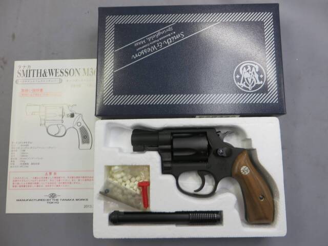 タナカ】S&W M36 2in HW Ver.2・木製グリップ