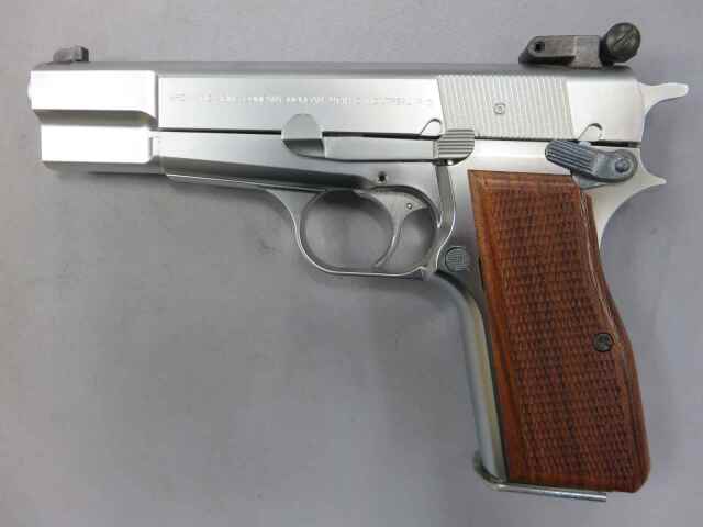 JAC】ブローニングハイパワー MK3 ステンレス / 木製グリップ