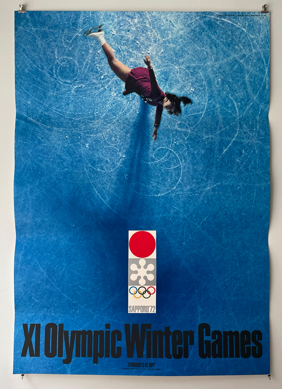 古書古本 dessin: 札幌オリンピック公式ポスター 第3号 [B1] 亀倉雄策