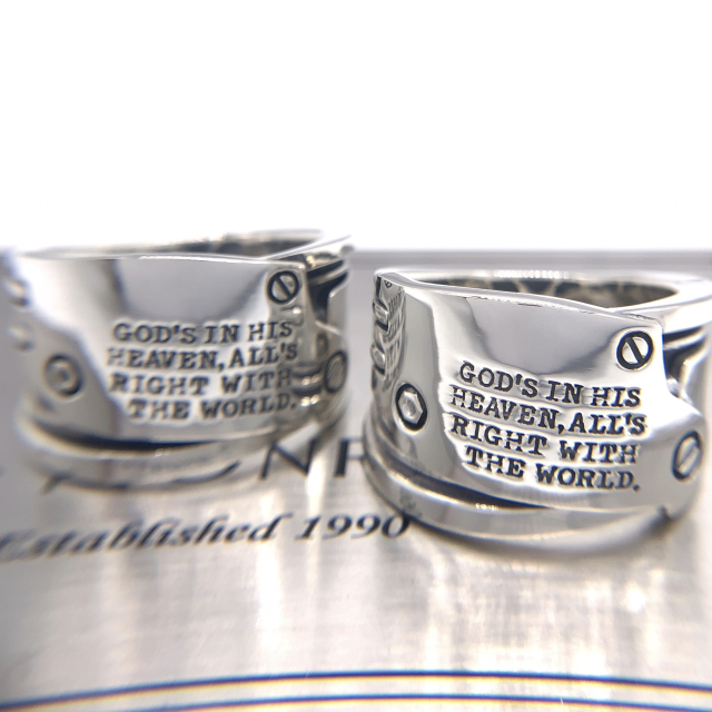 メカニカルリング/シルバー925/FC-255-SV