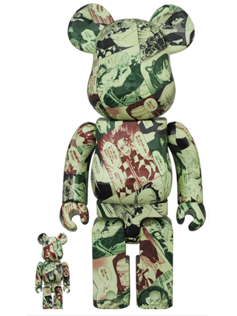 BE@RBRICK 『鬼滅の刃』 100% & 400% ベアブリック
