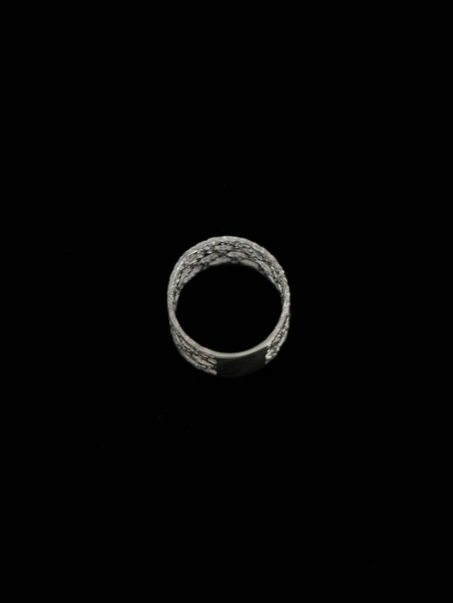MAISON RUBUS. メゾンルーバス｜lace ring L Silver