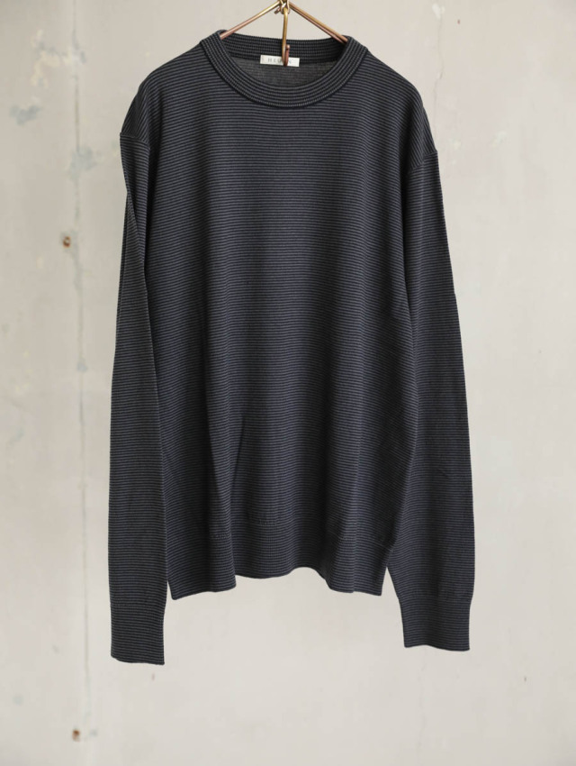 HEUGN ユーゲン｜Roger Boader Wool T ブラック