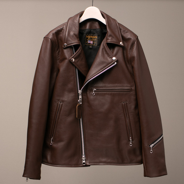 Vanson Special Custom Doulbe Riders Jacket Type 1 「グレインレザー