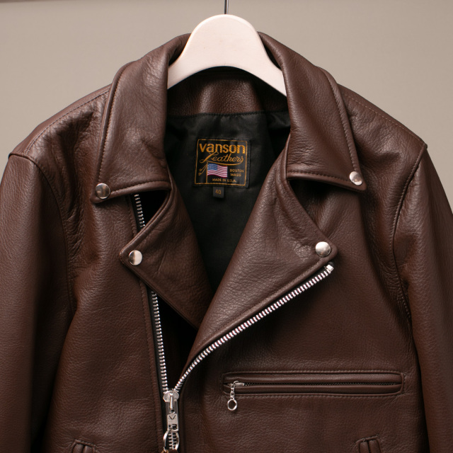 Vanson Special Custom Doulbe Riders Jacket Type 1 「グレインレザー