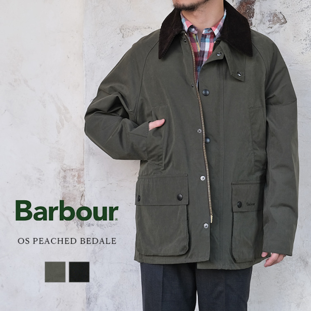 Barbour バブアー OS PEACHED BEDALE ビデイル ピーチスキン オーバー