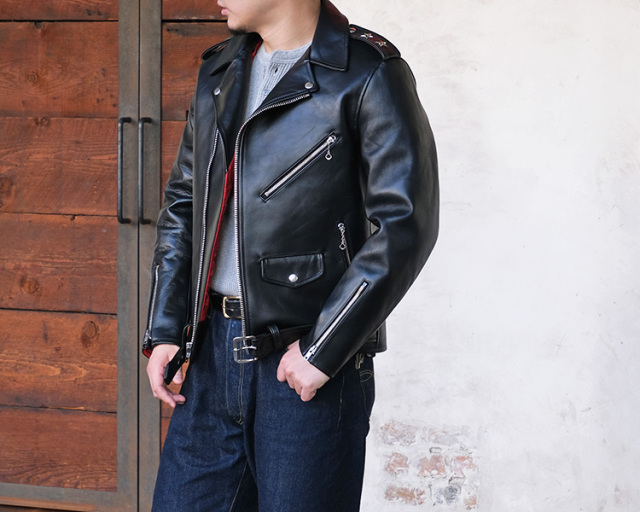 JELADO ジェラード SG83420 Rebel Jacket Horse Hide Semi Aniline