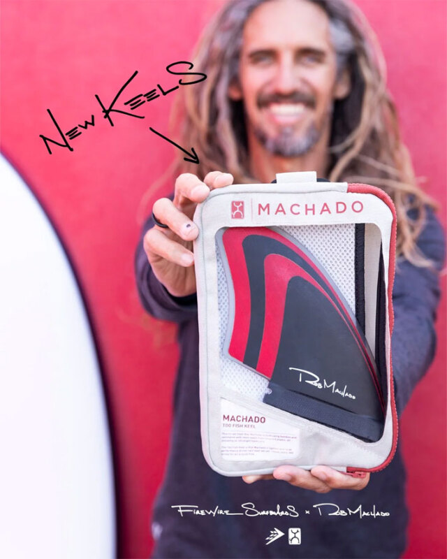 future 2月上旬頃入荷予定] FIREWIRE Rob Machado TWIN KEEL Fin