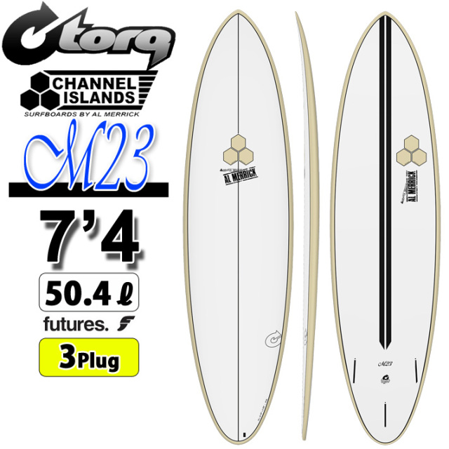 2025 torq surfboard トルク サーフボード X-LITE M23 7'4 [Sand Rail