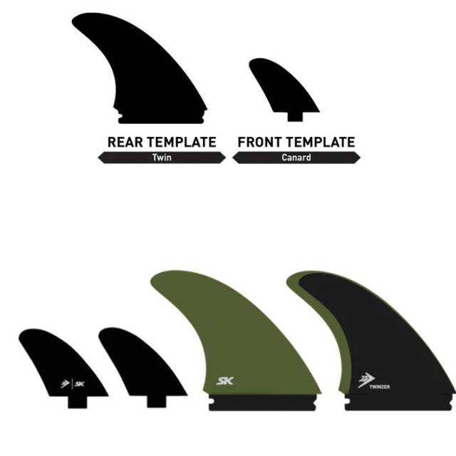 FIREWIRE Stu Kenson Twinzer Fin Set サーフィン フィン ファイヤー