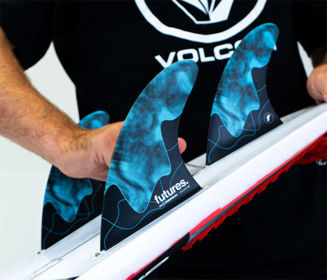 futures. フューチャーフィン RTM HEX JACK ROBINSON LARGE TRI FIN